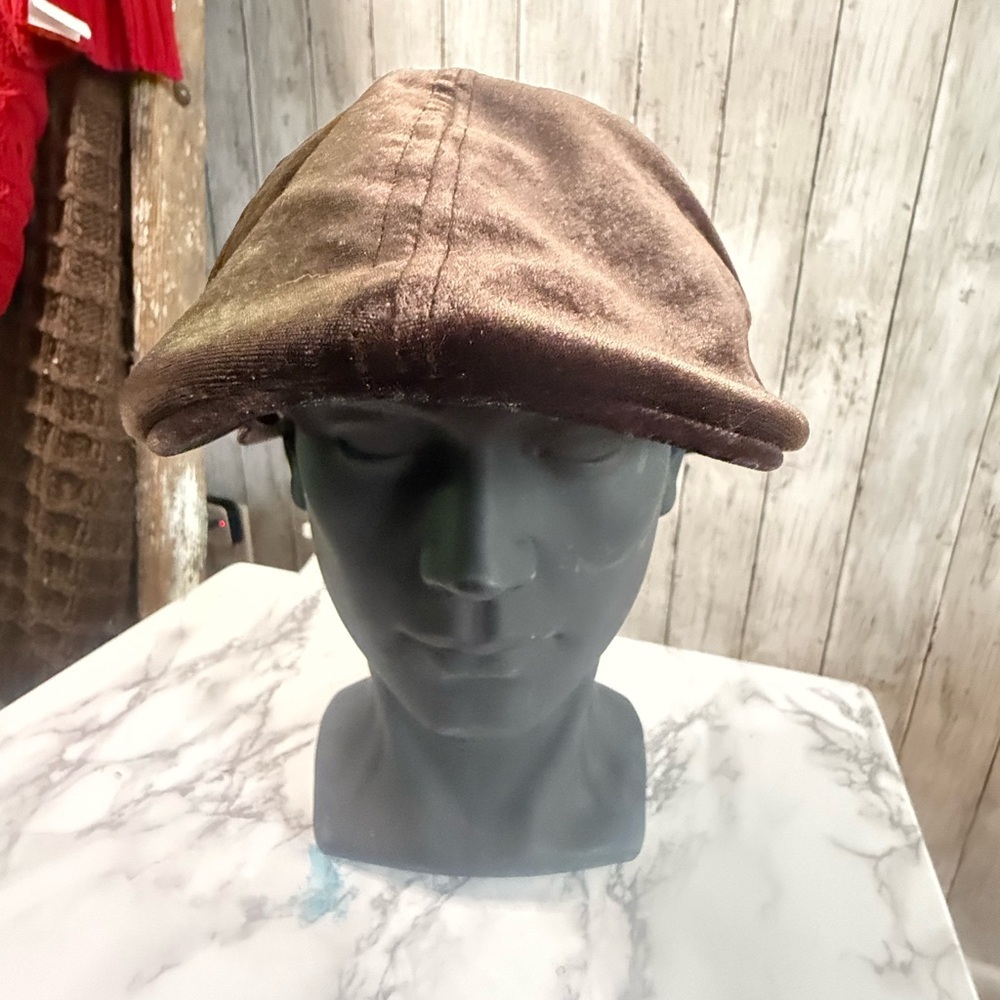 Men's Blair Underwood M/L Newsboy Derby Brown Hat